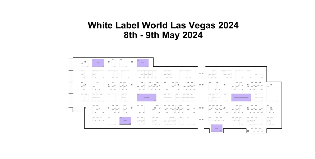 White Label World Expo USA Floorplan
